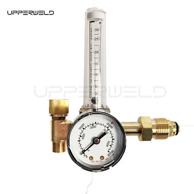 Misuratore di flusso in rame pieno oro per regolatore di gas MIG TIG per argon/CO2 nell'industria della saldatura