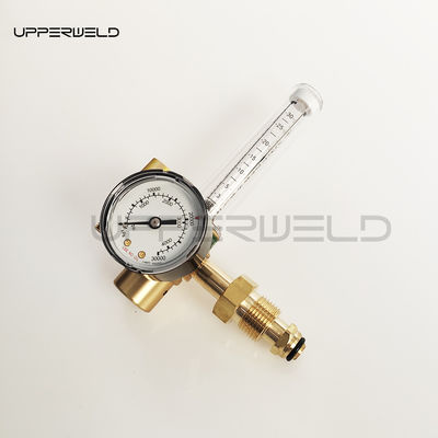 Misuratore di flusso in rame pieno oro per regolatore di gas MIG TIG per argon/CO2 nell'industria della saldatura