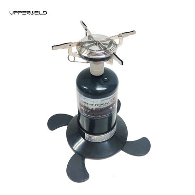 OBM personalizzato supporto portabile a gas propano BBQ bruciatore per escursioni e campeggio all'aperto