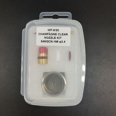 0.05kg 12-14-16-24 Lente a gas 54NQCN TIG Consumabili di saldatura Coppa di vetro per WP17 18 26