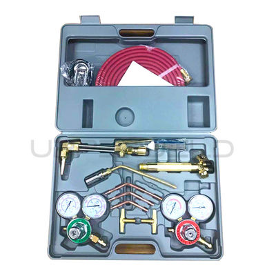 Torcia portatile per il taglio del gas di ossigeno acetilene e kit di saldatura per il regolatore a carico medio