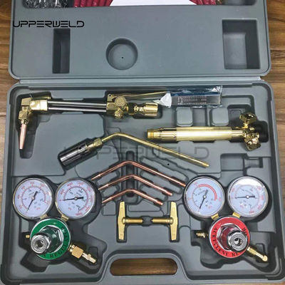 Torcia portatile per il taglio del gas di ossigeno acetilene e kit di saldatura per il regolatore a carico medio