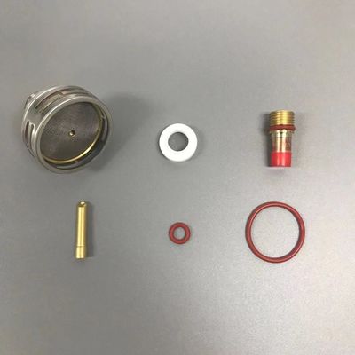 WP-17/18/26 TIG accessori di torcia di saldatura 24 Champagne Clear Nozzle Kit con protezione
