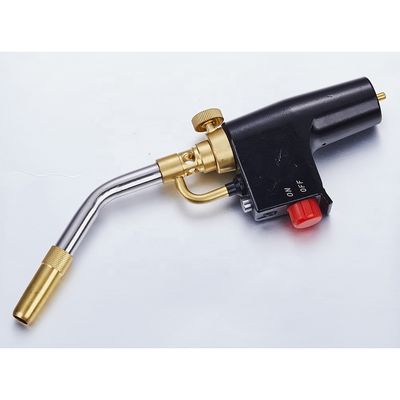 OBM Supporto CGA600 filo di saldatura e brasatura Trigger-Start Torcia testa propano Mapp Torcia 1300°C