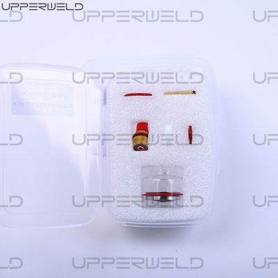 Torcia di saldatura TIG Lenti a gas stubby 12 Coppa di vetro di Pyre Kit di ugello trasparente per WP-17/18/26