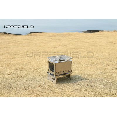 Grill portabile in acciaio inossidabile 304 per escursioni campeggio picnic utensile per cucinare all'aperto