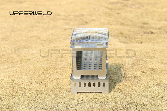 Grill portabile in acciaio inossidabile 304 per escursioni campeggio picnic utensile per cucinare all'aperto