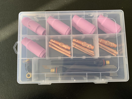 Corpo di raccolta di lenti a gas per l'industria del taglio accessori TIG WP17 18 26-53N 18 KIT