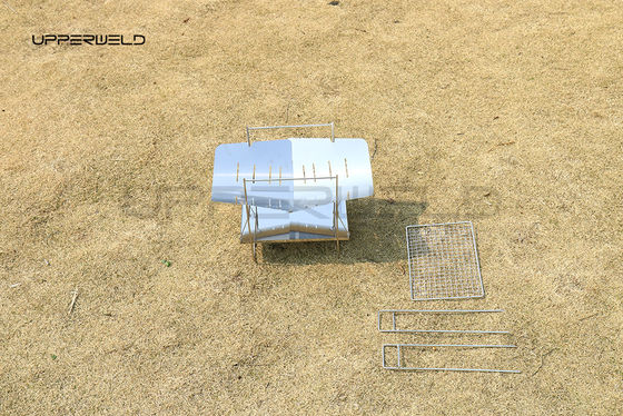 Fuoco di campo all'aperto Fuoco di legna Fuoco a legna con scudo termico e peso di 0,9 kg
