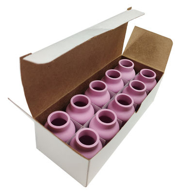 48mm TIG Lente a gas Fusole di alluminio Tazza ceramica 53N88 87 serie per lavori di saldatura di precisione
