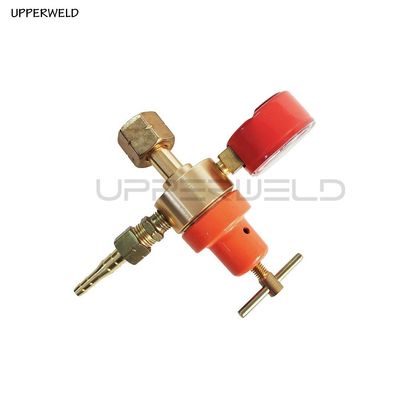 Regulatore di gas di saldatura MIG ad alta e bassa pressione rosso con regolatore di pressione russo