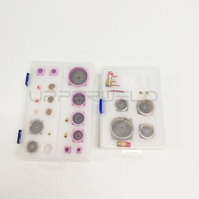 OBM personalizzato WP-17/18/26 TIG accessori di torcia di saldatura Champagne Clear Nozzle Wedge Collet Gas Lens