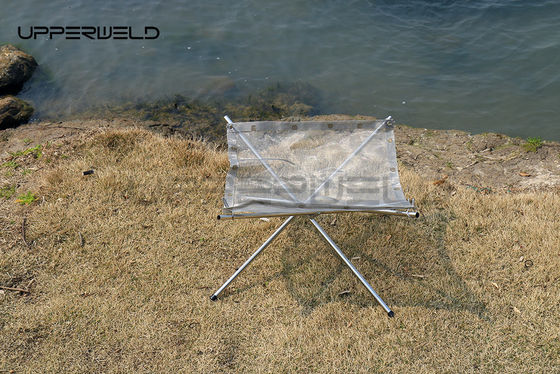 Camper all'aperto Fuoco in acciaio inossidabile con finitura antirughe e design portatile