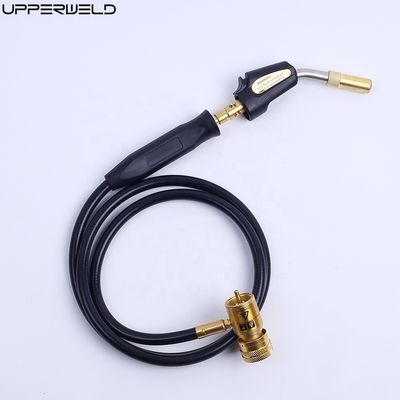 170*7,5*3,1cm UP6000 Torcia per saldatura a propano a autoaccensione con testa in ottone Torcia a gas Mapp