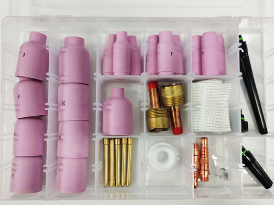 TIG Gas Lens Collet Kit 45V116 1/16' 45V64 3/32' 995795 1/8' per WP17 18 26 Torcia
