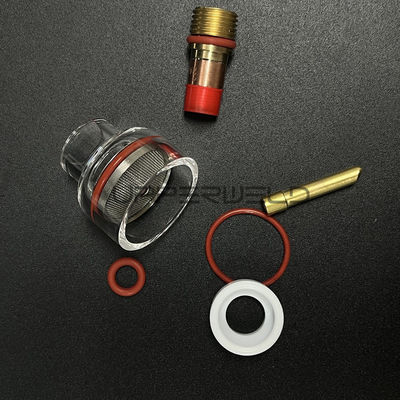 WP17/18/26 53N TIG Saldatura Torcia Kit 4C332GS 2.4mm Grande dimensione con personalizzazione OBM