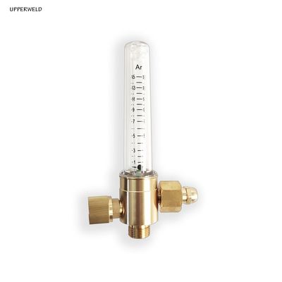 Regulatore di azoto in ottone con connessione di ingresso di fiamma femminile da 1/4 di pollice