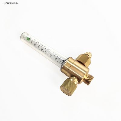 Regulatore di azoto in ottone con connessione di ingresso di fiamma femminile da 1/4 di pollice
