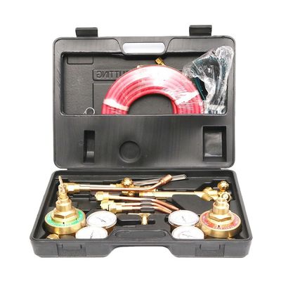 Conveniente custodia di trasporto Kit di brasatura dell' ossigeno acetilene per la torcia di taglio di saldatura a gas superiore