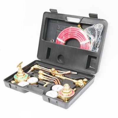 Conveniente custodia di trasporto Kit di brasatura dell' ossigeno acetilene per la torcia di taglio di saldatura a gas superiore
