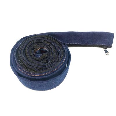 Protezione da saldatura Giacca in denim blu resistente al fuoco per copertura del cavo TIG Torcia di saldatura