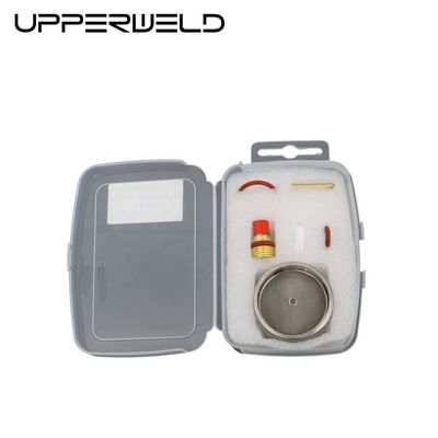 2.4mm TIG Consumabili di saldatura Kit di coppe di vetro Pyrex per WP9 20 Supporto ODM personalizzato