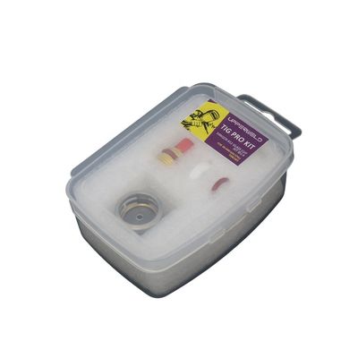 TIG ACCESSORI Lenti a gas Colletto di cuneo e ugello di vetro Pyrex per WP9 20 Torcia di saldatura