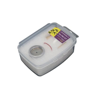 WP9 20 Torcia di saldatura Kit di coppe di vetro Pyrex 16 54NQCN 2.4MM Lente a gas Cuneo Collezione facile