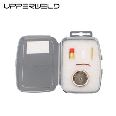 WP9 20 Torcia di saldatura Kit di coppe di vetro Pyrex 16 54NQCN 2.4MM Lente a gas Cuneo Collezione facile