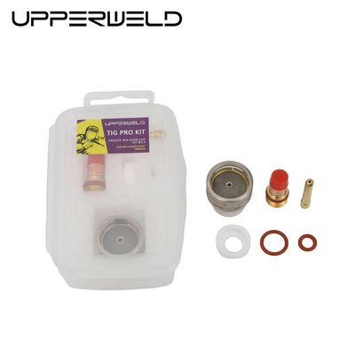 WP17 18 26 Tig Consumabili Torcia 14 54NQCN Lenti a gas Cuneo Collezione Pyrex Glass Cup Kit