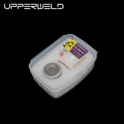 WP17 18 26 Tig Consumabili Torcia Lenti a gas Wedge Collect Pyrex Glass Cup Kit 0.05kg 2.4mm