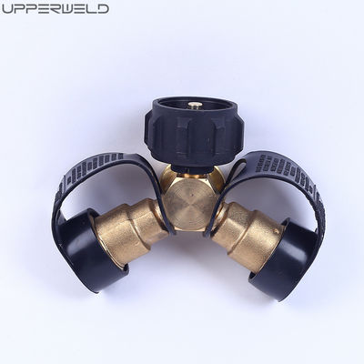Serbatoio di propano esterno Y-splitter con indicatore di livello e presa di filo QCC-1