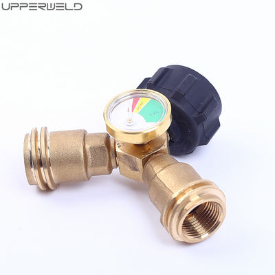 Serbatoio di propano esterno Y-splitter con indicatore di livello e presa di filo QCC-1