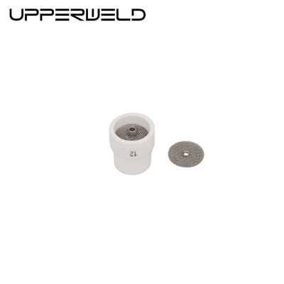 0.05kg Vetro 2,4 mm WP17 18 26 12 53NQCN Tazze di saldatura in ceramica per lampadine a tig