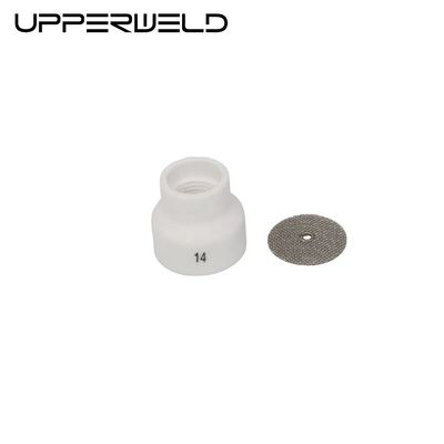 0.05kg WP17 18 26 14 53NQCN Tazze di saldatura in ceramica Tig per consumabili Tig Torcia 2,4 mm