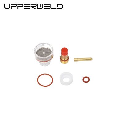 Grandi champagne Clear Nozzle Kit WP17 18 26 Gas Lens Wedge Collect per consumabili Tig