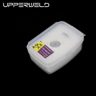 Coppe di saldatura in vetro Tig per WP17 18 26 16 53NQCN Torcia per consumabili di saldatura in ceramica