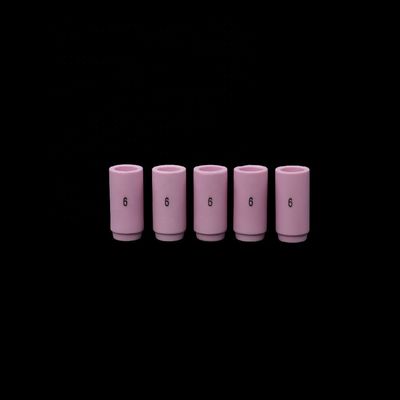 Supporto personalizzato OBM 13N08 WP17 18 26 ugelli di saldatura in ceramica Tig per la torcia dei consumabili Tig