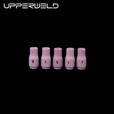 Supporto personalizzato OBM 13N08 WP17 18 26 ugelli di saldatura in ceramica Tig per la torcia dei consumabili Tig