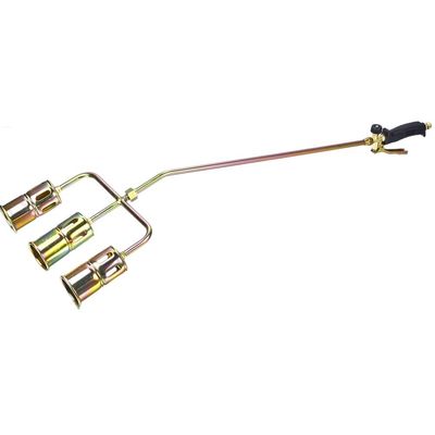 Superiori310 Kit di torce per saldature al propano Doppia batteria con tre ugelli 67,5*38,5*18,5cm