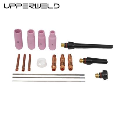 Kit di saldatura in vetro WP17 18 26 10N in ceramica per la torcia dei consumabili di saldatura in vetro