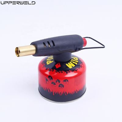 UPPER Fuoco elettronico multifunzione fiamma di brasatura pistola di butano per cucina e campeggio all'aperto