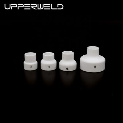 Coppe di saldatura Tig per torcia di saldatura WP17 18 26 Consumabili in ceramica bianca Tig 0,05 kg