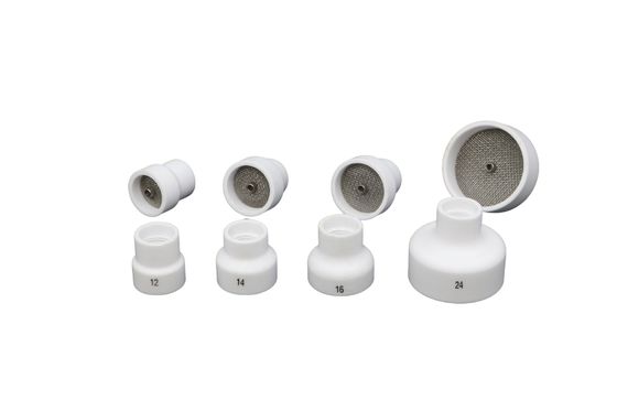 Coppe di saldatura Tig per torcia di saldatura WP17 18 26 Consumabili in ceramica bianca Tig 0,05 kg