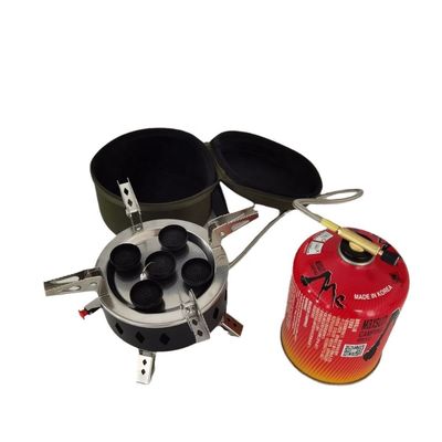 Stufa a gas portatile in acciaio inossidabile da 12 cm perfetto per il vostro ambiente esterno