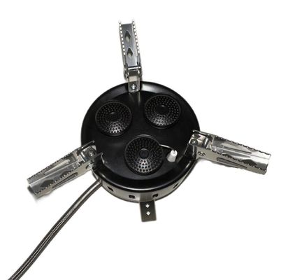 Stufa a gas portatile in acciaio inossidabile da 12 cm perfetto per il vostro ambiente esterno