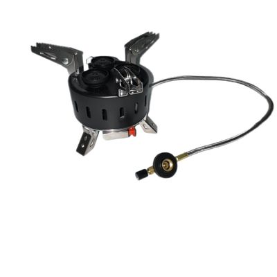 Stufa per esterno nera UPWY-501 Stufa a gas portatile con Slammer Grill