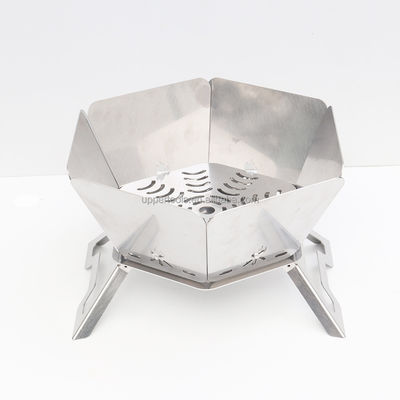Fuori Campeggio Fuoco Pit BBQ Fuoco da campo a carbone con finitura resistente agli graffi