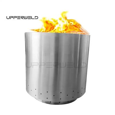 Stufa da cucina in acciaio inossidabile per barbecue esterno in legno senza fumo per picnic e campeggio G.W. 8,2 kg