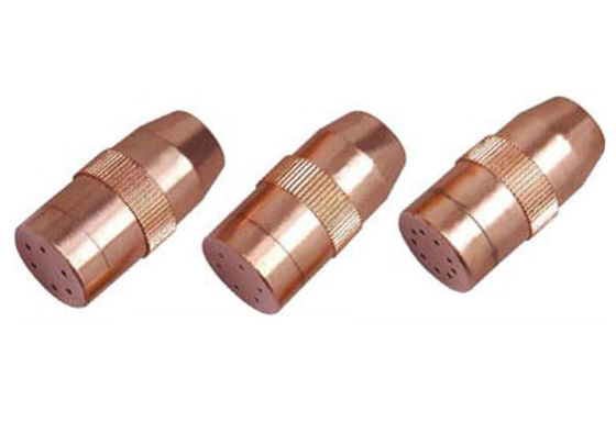 Nozzolo di saldatura ad acetilene a gas per una lunghezza di torcia di 50 mm e prestazioni di saldatura durevoli